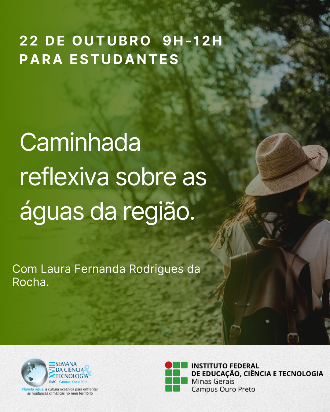 Foto de Caminhada reflexiva sobre as águas da região.
