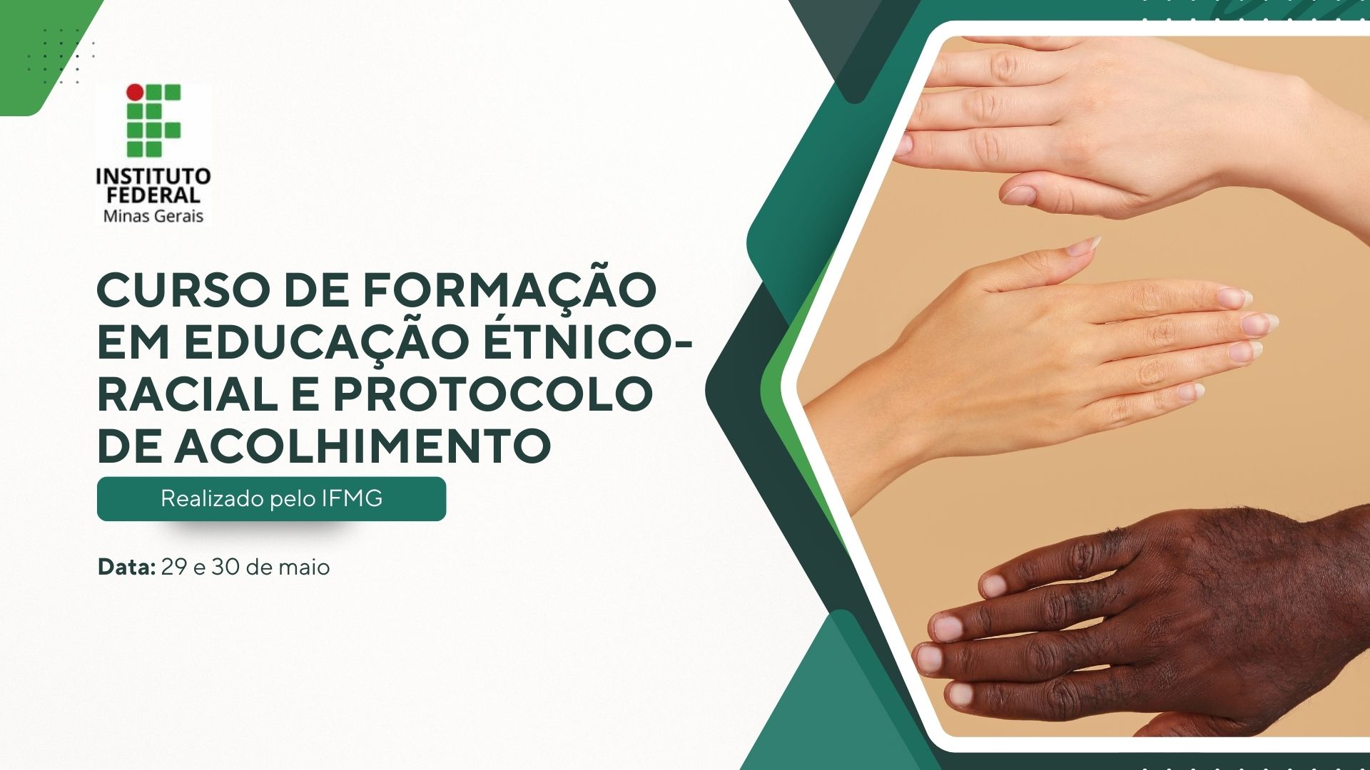 Foto de Formação em educação etnico-racial e protocolo de acolhimento para Ouvidorias Locais do IFMG