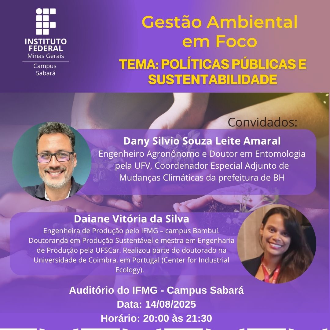 Foto de Gestão Ambiental em Foco - Roda de Conversa - Políticas Públicas e Sustentabilidade