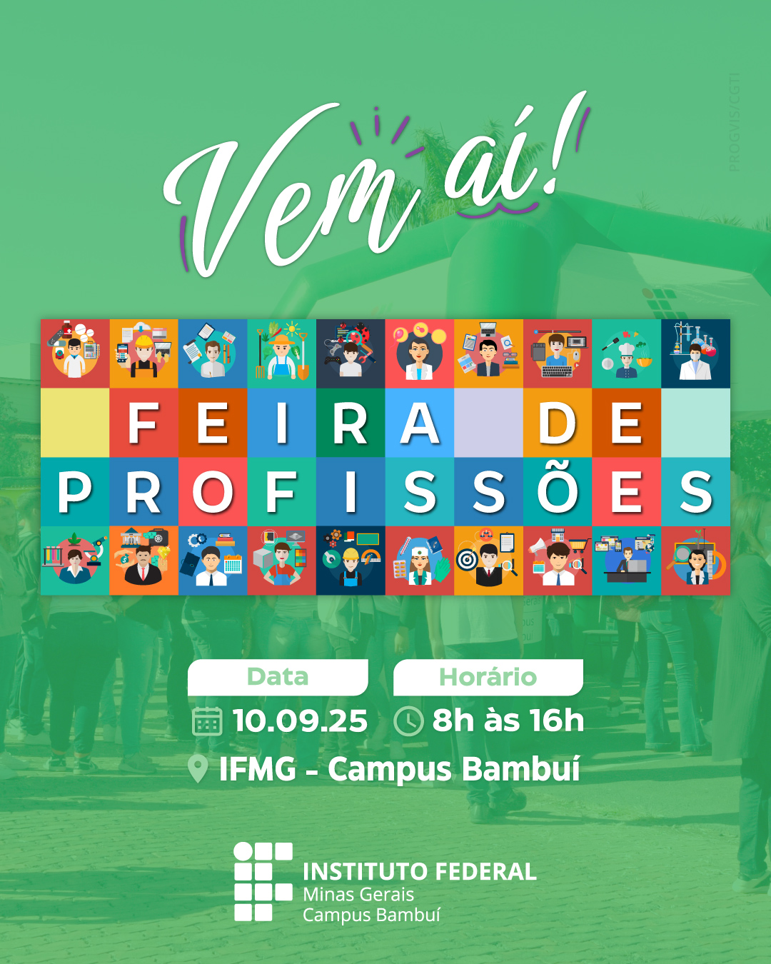 Foto de Feira de Profissões 2025 do IFMG Campus Bambuí