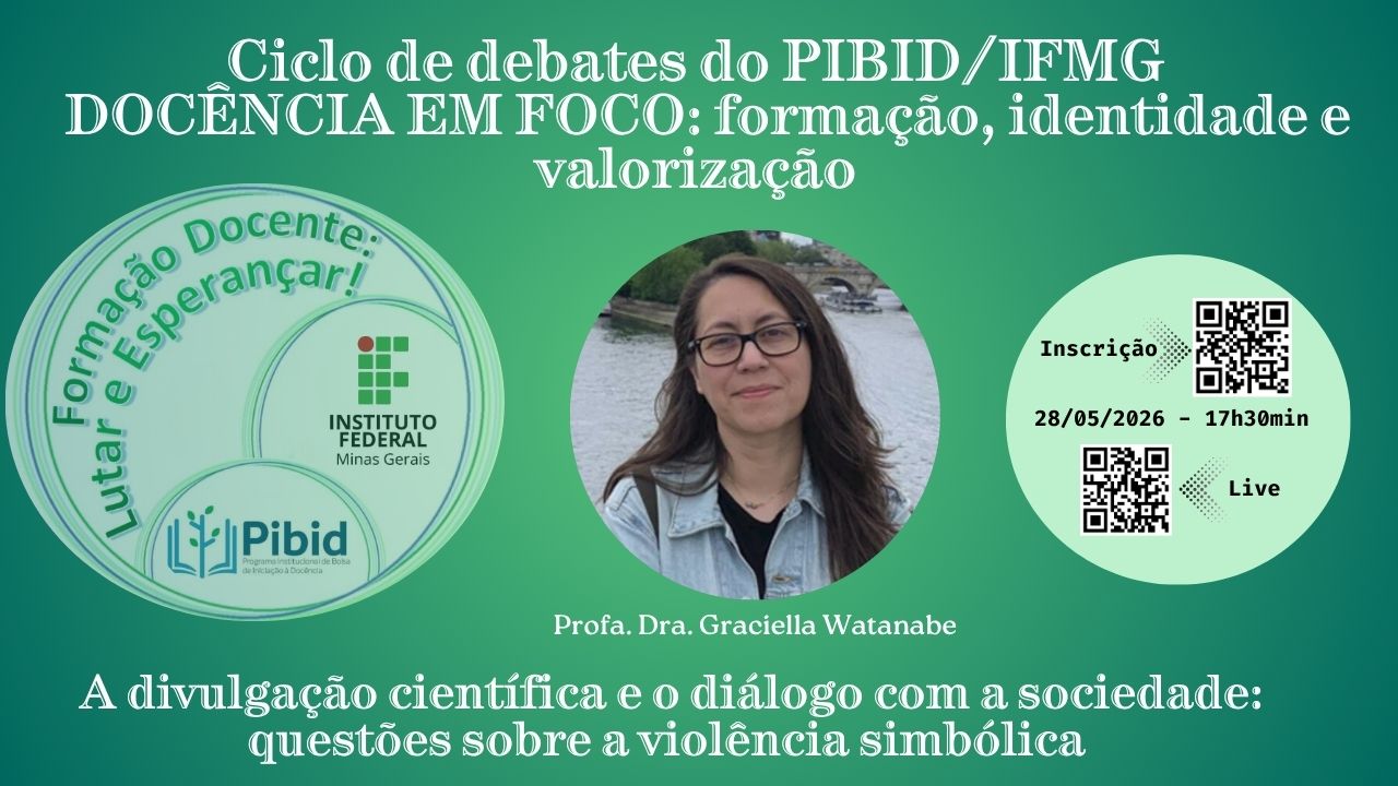Foto de Palestra: A divulgação científica e o diálogo com a sociedade: questões sobre a violência simbólica