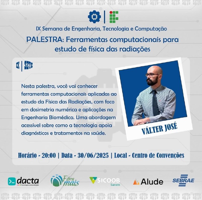 Foto de PALESTRA - IX SETC - ALUNOS FÍSICA BAMBUÍ
